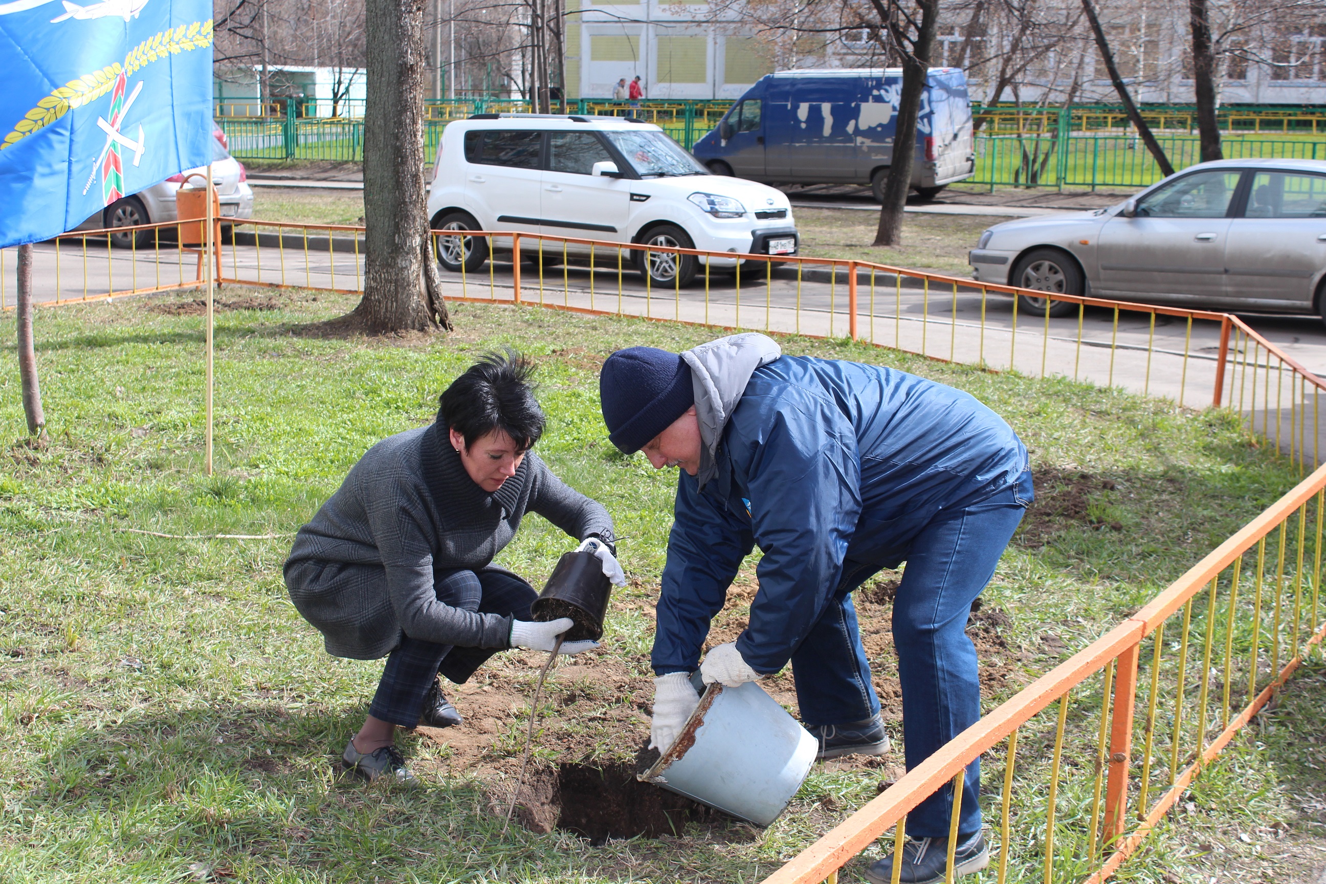 В районе прошла акция "Миллион деревьев"