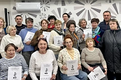 В Семейном центре на Печорской улице жители присоединились к патриотической акции «Диктант Победы»
