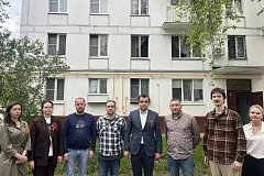 Состоялся обход территории Бабушкинского района с главой управы Эдуардом Горбаневым