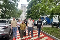 Состоялся обход территории Бабушкинского района с главой управы Эдуардом Горбаневым